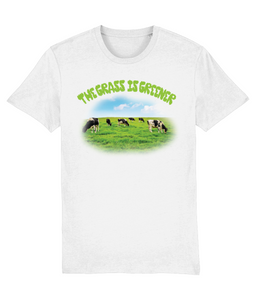 The Grass Is Greener Organic Cotton Tee - Alien Cow