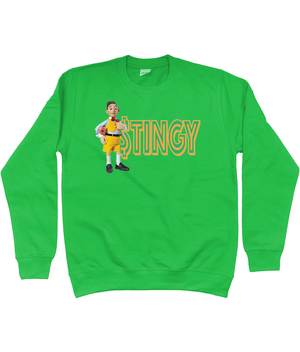 Stingy Sweatshirt - Alien Cow