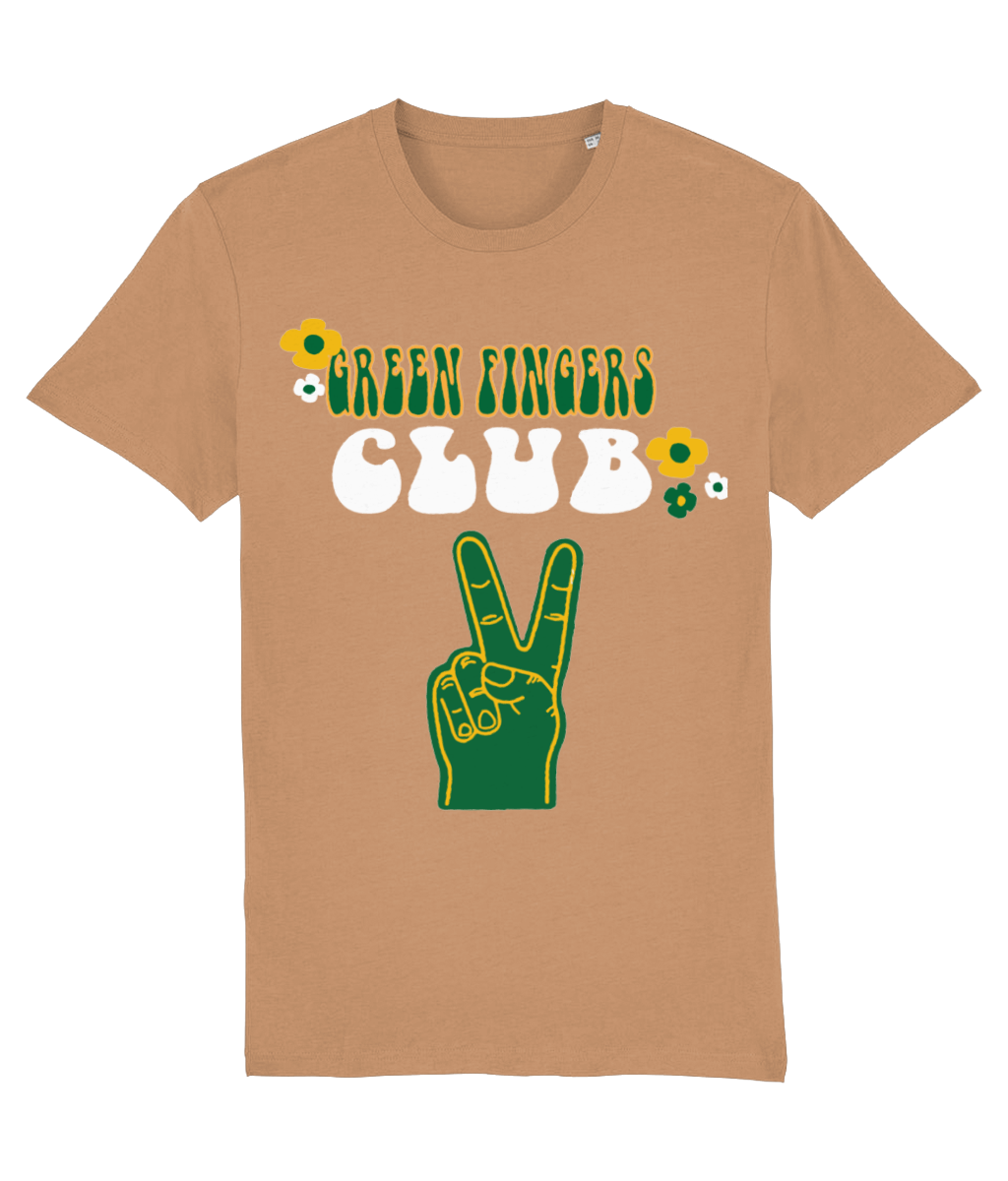 Green Fingers Club organic Cotton Tee - Alien Cow