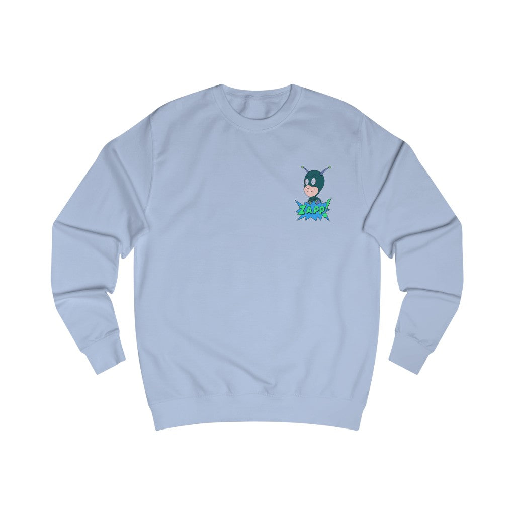 ZappMan Cotton Sweatshirt - Alien Cow