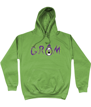 Grim Cotton College Hoodie - Alien Cow