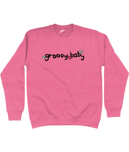 Groovy Baby Sweatshirt - Alien Cow