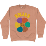 SMILE Cotton Sweatshirt - Alien Cow