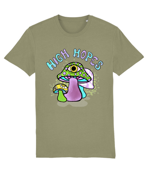 High Hopes Organic Cotton T-Shirt - Alien Cow