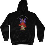 Fairy Dust Cotton Hoodie - Alien Cow