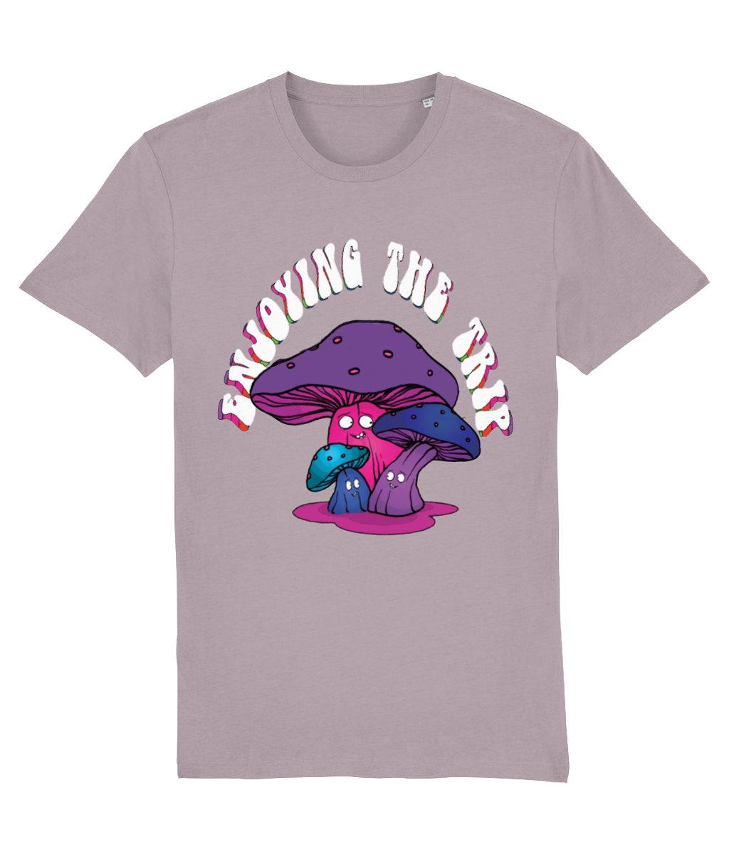 Enjoying The Trip Organic Tee - Alien Cow