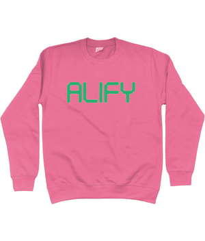 CUSTOM ALIFY Sweatshirt - Alien Cow