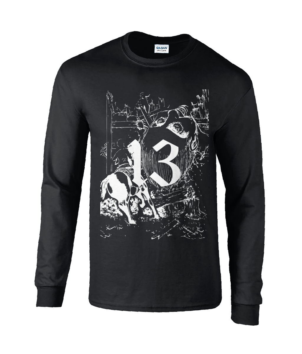 13 Long Sleeve T-Shirt - Alien Cow