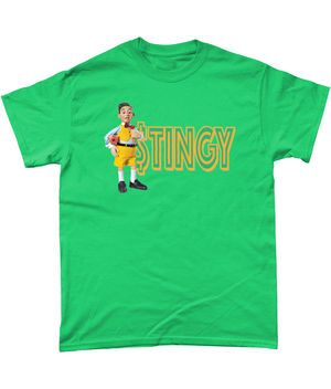 Stingy Heavy Cotton T-Shirt - Alien Cow