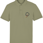 Mind Your Business Embroidered Polo Shirt - Alien Cow