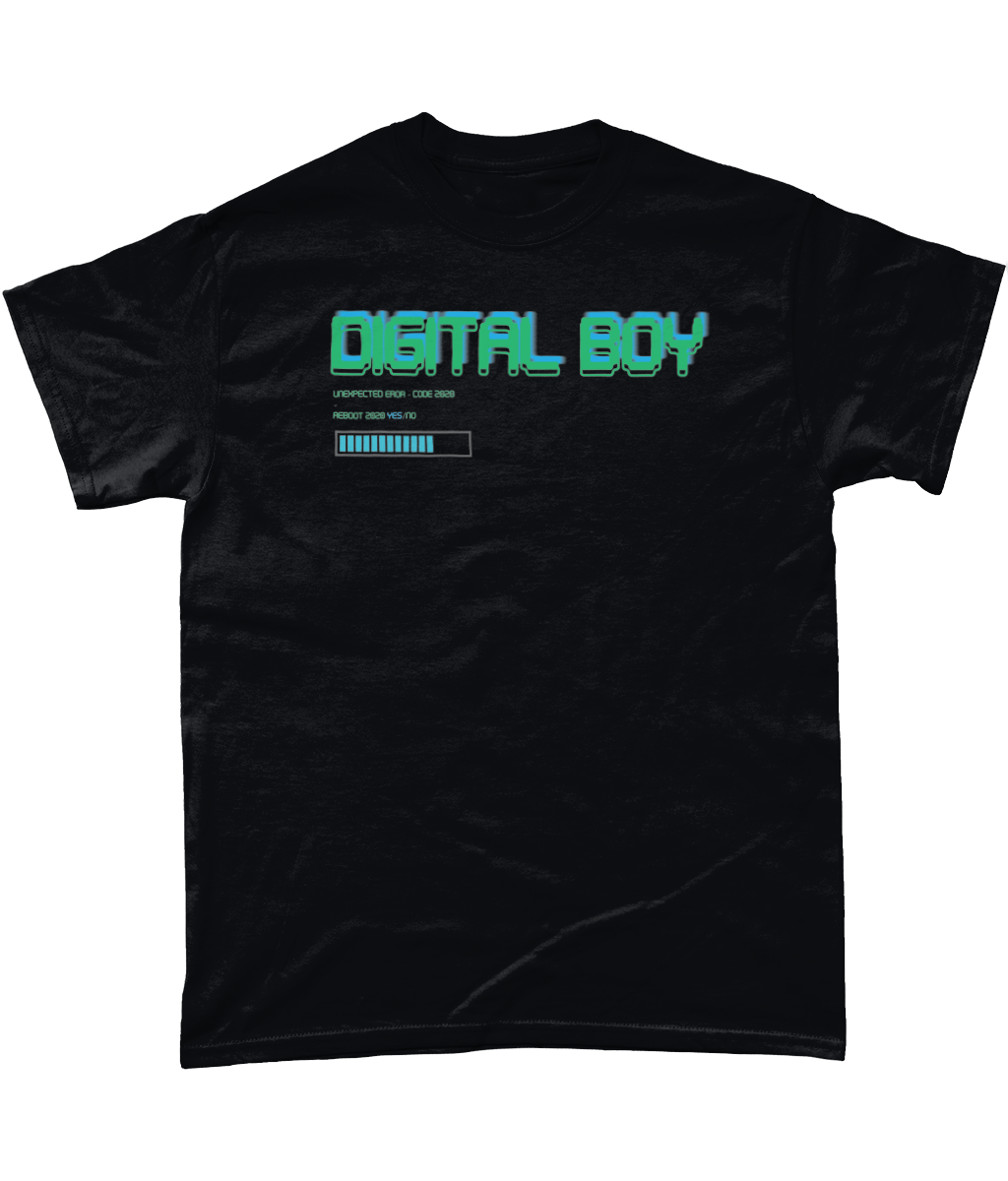 DIGITAL BOY Heavy Cotton T-Shirt - Alien Cow