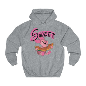 Piglet Cotton Hoodie - Alien Cow