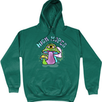 High Hopes Cotton Hoodie - Alien Cow