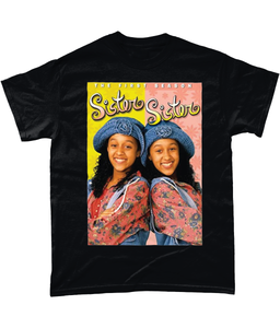 Sister Sister Heavy Cotton T-Shirt - Alien Cow