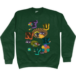 FU-NKY Cotton Sweatshirt - Alien Cow