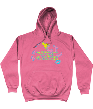 My Milkshake Cotton College Hoodie - Alien Cow