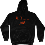 K I - - ME Cotton College Hoodie - Alien Cow