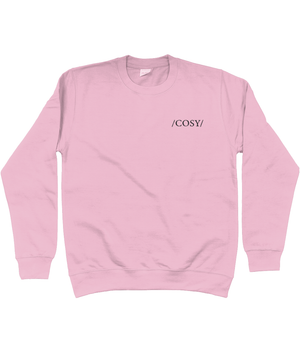 COSY Embroidered Sweatshirt - Alien Cow