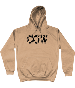 COW Cotton College Hoodie - Alien Cow