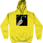 Pizza Over Everything Hoodie - Alien Cow