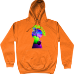 Through The Keyhole College Hoodie - Alien Cow