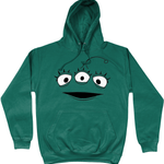 We Come In Peace Cotton College Hoodie - Alien Cow