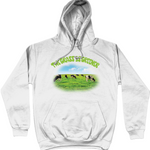 The Grass Is Greener Cotton Hoodie - Alien Cow