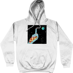 Pizza Over Everything Hoodie - Alien Cow