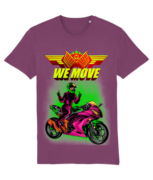 We Move Organic Cotton Tee - Alien Cow