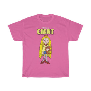 Princess Giant Heavy Cotton Tee - Alien Cow