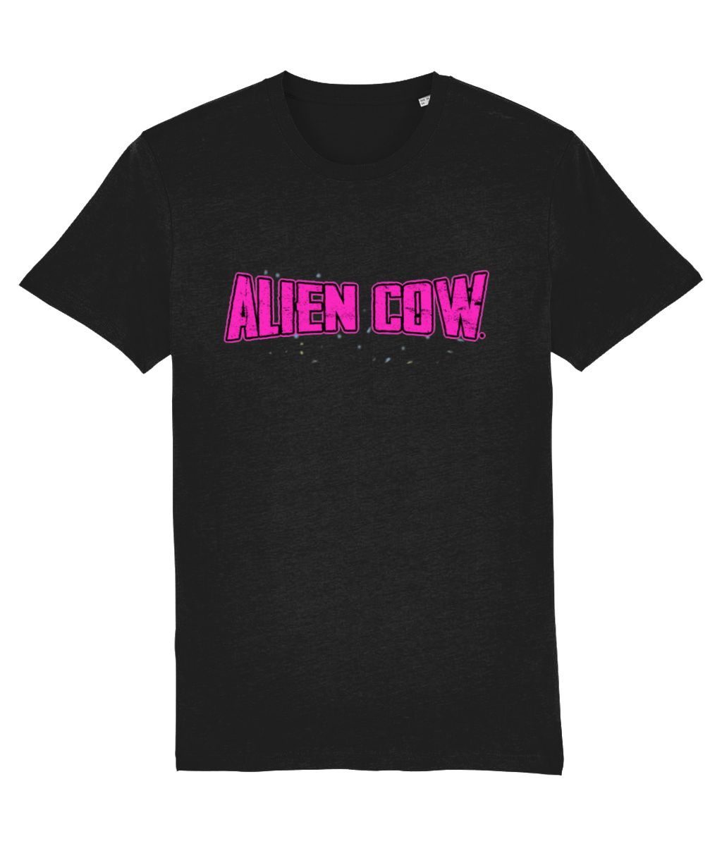 Meet Me On Mars Organic Cotton Tee - Alien Cow