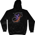 Faith,Trust and Fairy Dust Cotton Hoodie - Alien Cow