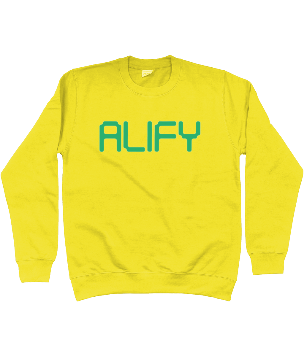 CUSTOM ALIFY Sweatshirt - Alien Cow