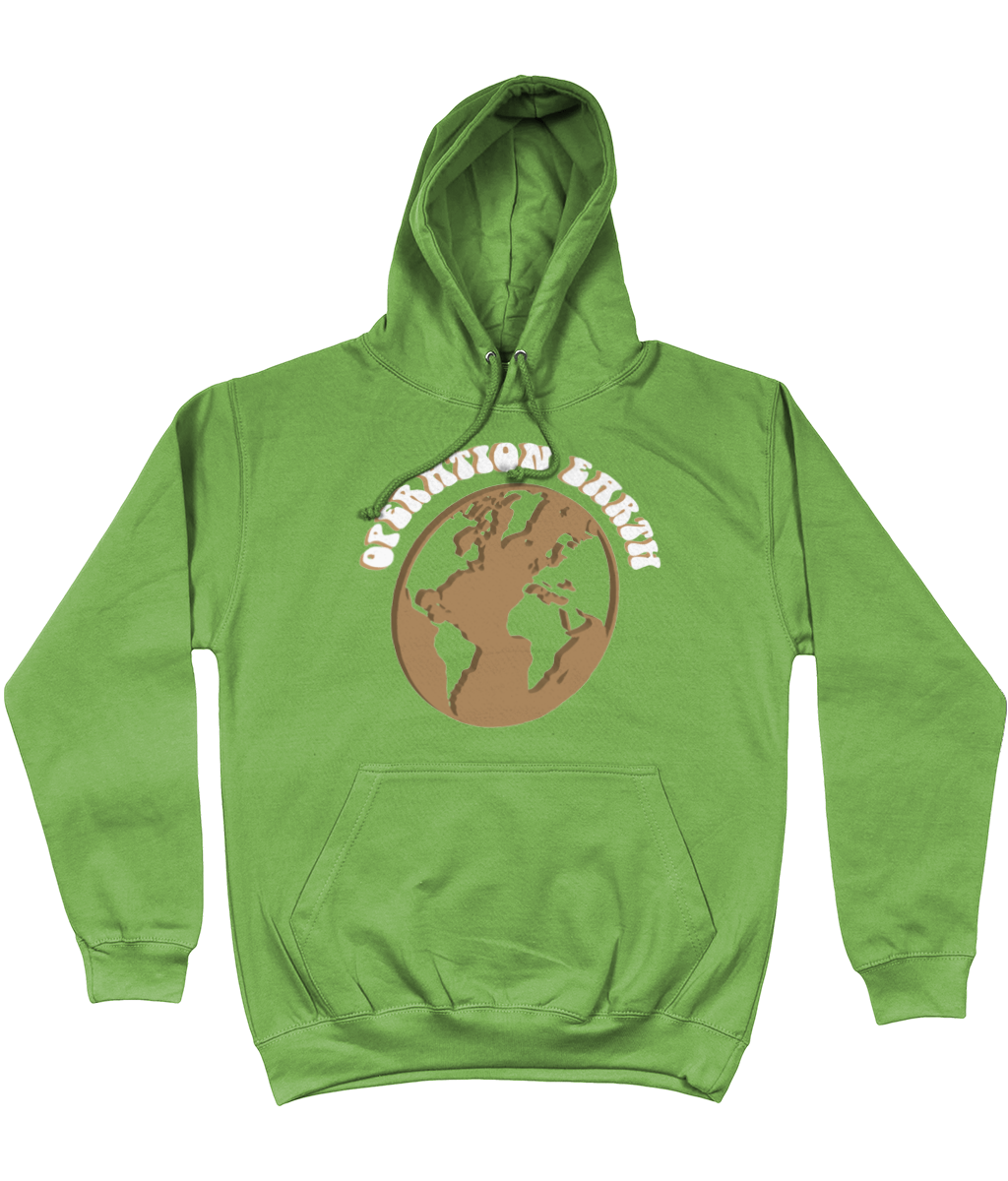 Operation Earth Cotton Hoodie - Alien Cow