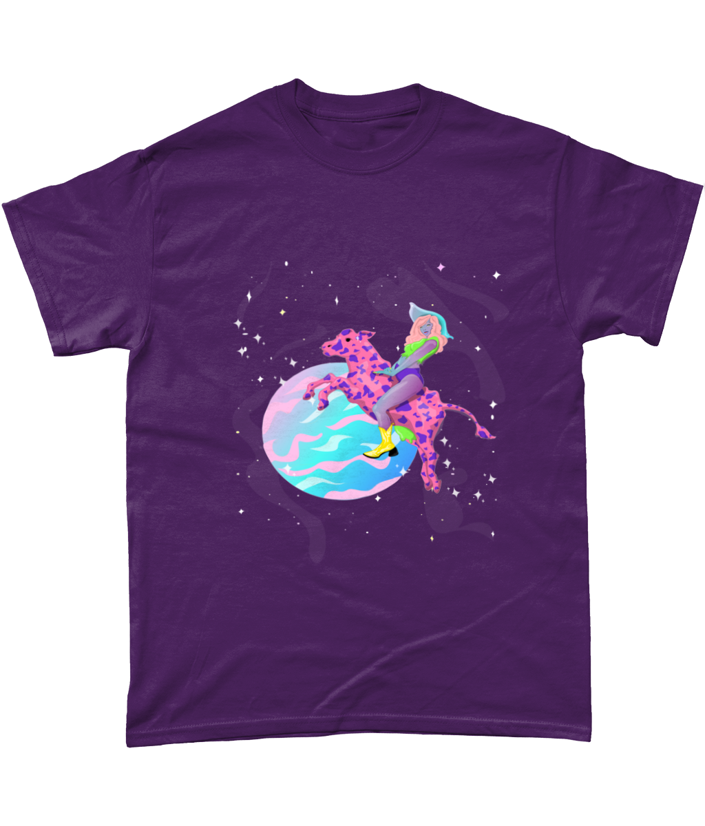 Over The Moon T-Shirt - Alien Cow