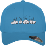 Head In The Clouds Fitted Baseball Cap - Alien Cow