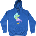 Genie In a Bottle College Hoodie - Alien Cow