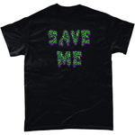 Save Me Neon  Heavy Cotton T-Shirt - Alien Cow