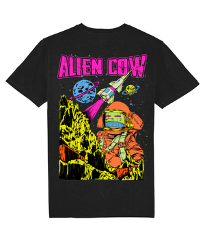 Meet Me On Mars Organic Cotton Tee - Alien Cow