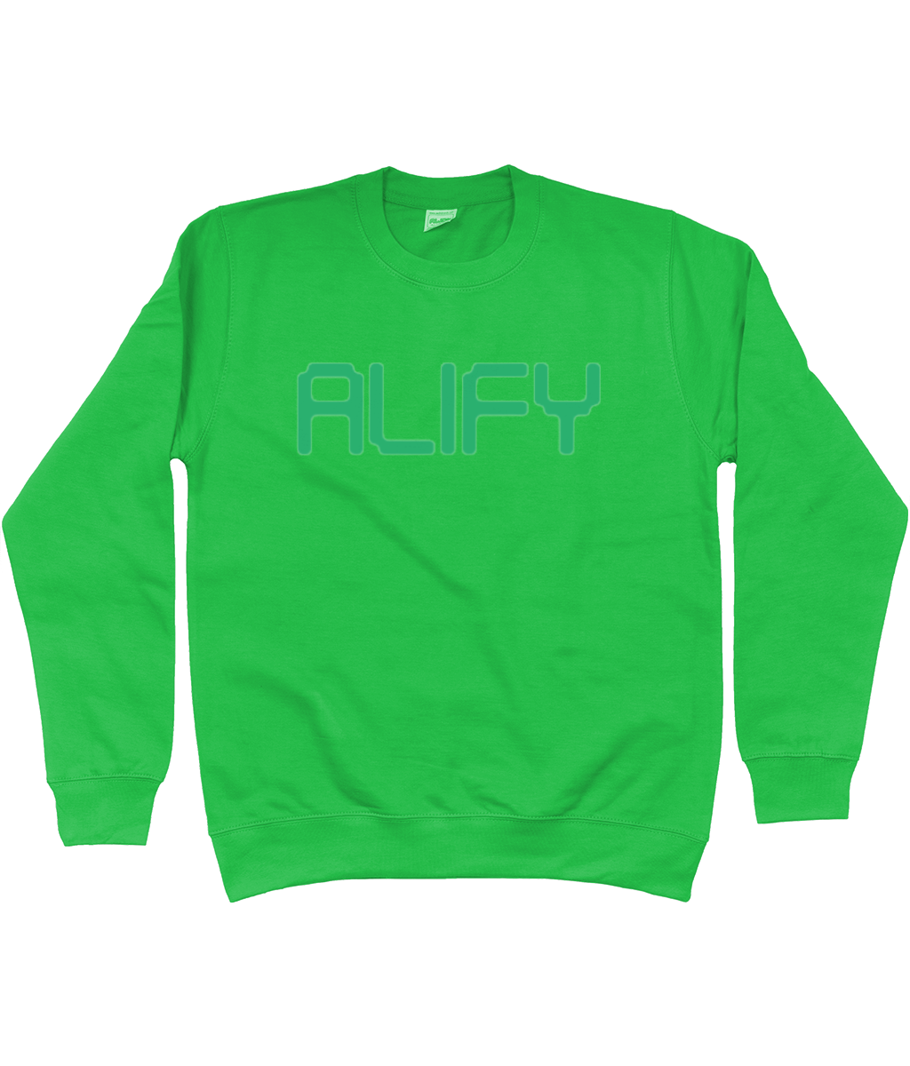 CUSTOM ALIFY Sweatshirt - Alien Cow