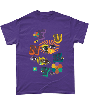 FU-NKY Heavy Cotton T-Shirt - Alien Cow