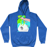 Space Boo College Cotton Hoodie - Alien Cow