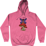 Fairy Dust Cotton Hoodie - Alien Cow