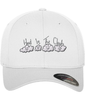 Head In The Clouds Fitted Baseball Cap - Alien Cow