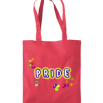 Pride Cotton Shoulder Tote Bag - Alien Cow