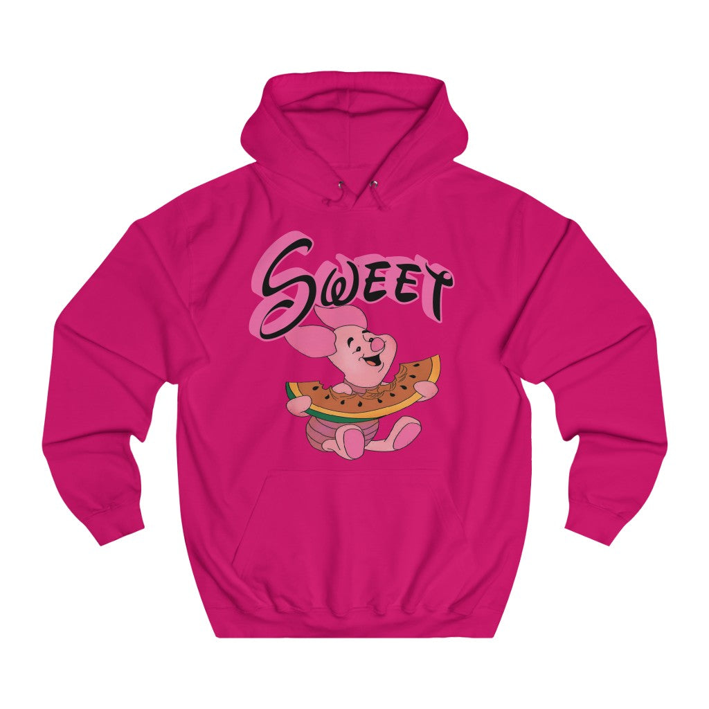 Piglet Cotton Hoodie - Alien Cow