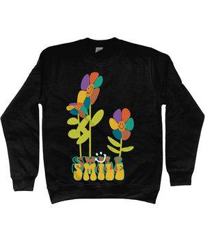 SMILE Cotton Sweater - Alien Cow