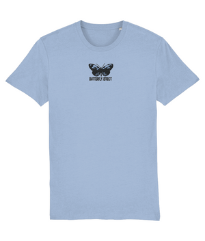 Butterfly Effect Embroidered Organic T-Shirt - Alien Cow