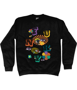 FU-NKY Cotton Sweatshirt - Alien Cow