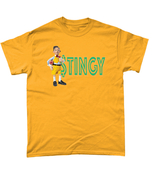 Stingy Heavy Cotton T-Shirt - Alien Cow